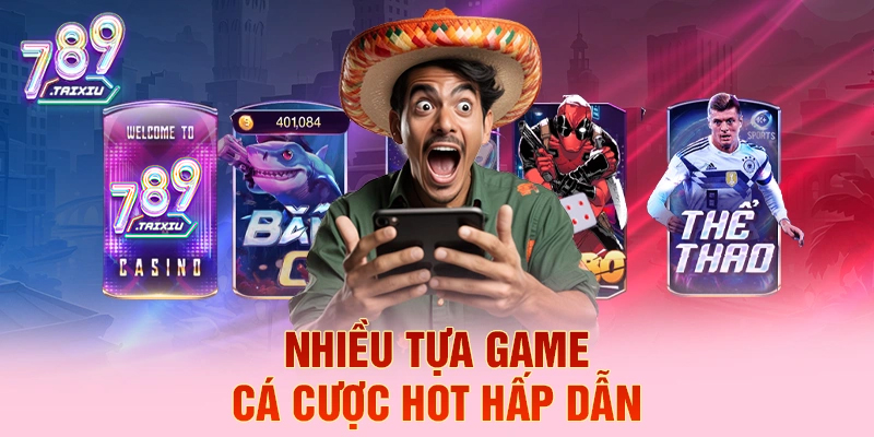 Hệ thống tựa game đa dạng tại zbet